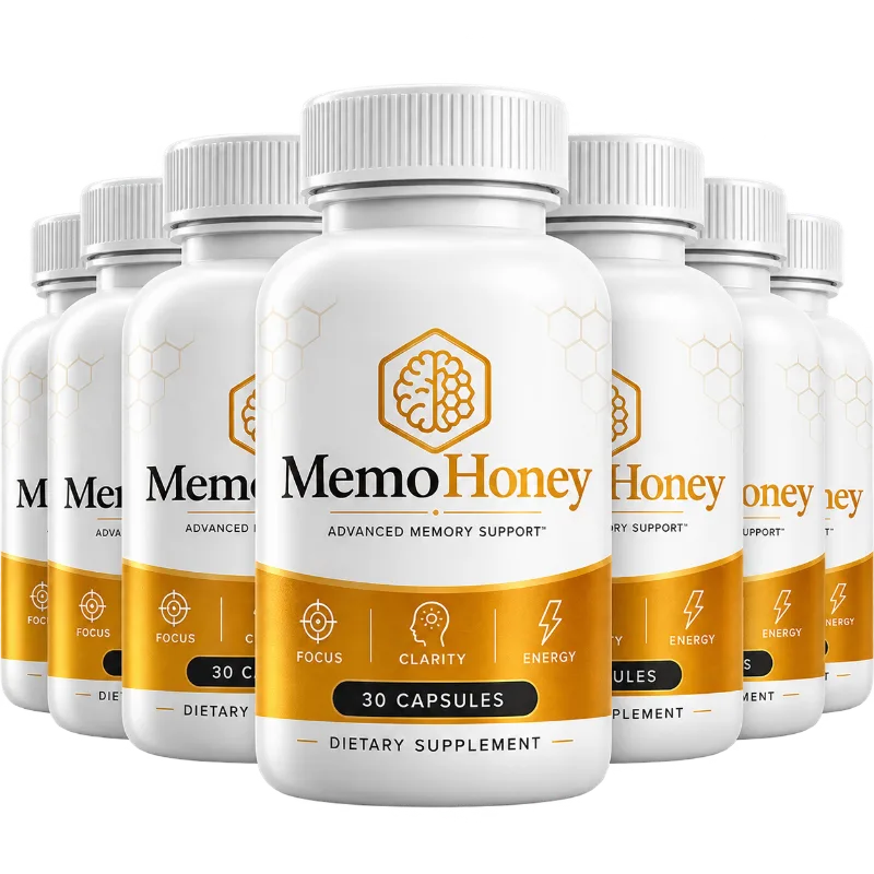 MemoHoney 6-bottle package, 180 day supply