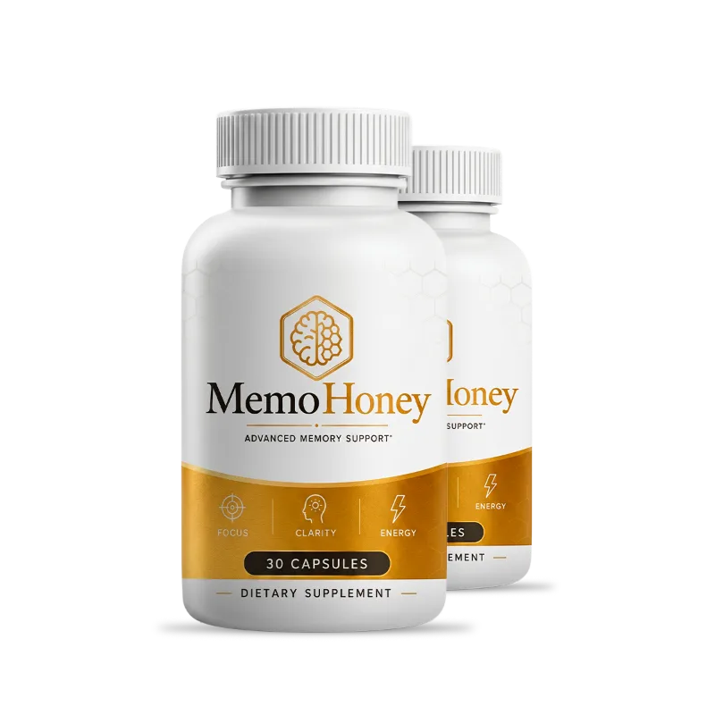 MemoHoney 2-bottle package, 60 day supply