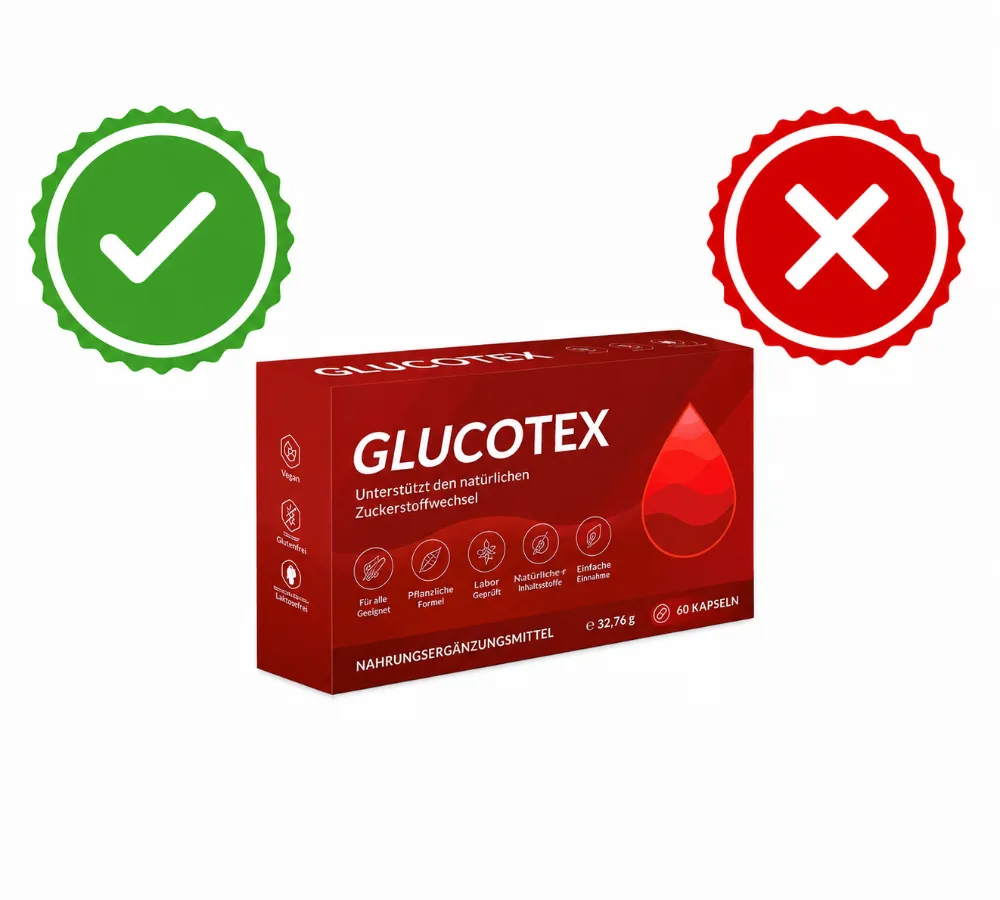 Glucotex Vorteile und Nachteile im Überblick