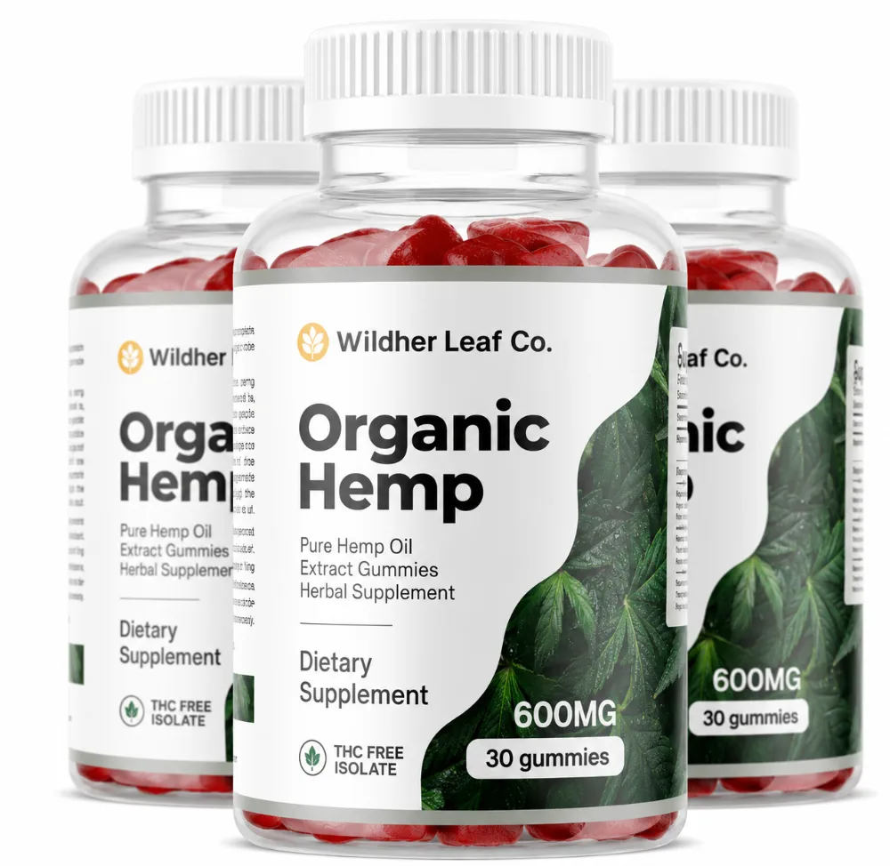 Wilder Leaf gummies and hemp ingredients